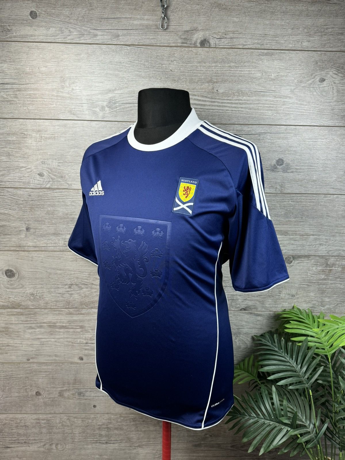 Adidas ADIDAS SCOTLAND 2010 2011 HOME SHIRT FOOTBALL SOCCER JERSEY Size US L / EU 52-54 / 3 - 3 Thumbnail