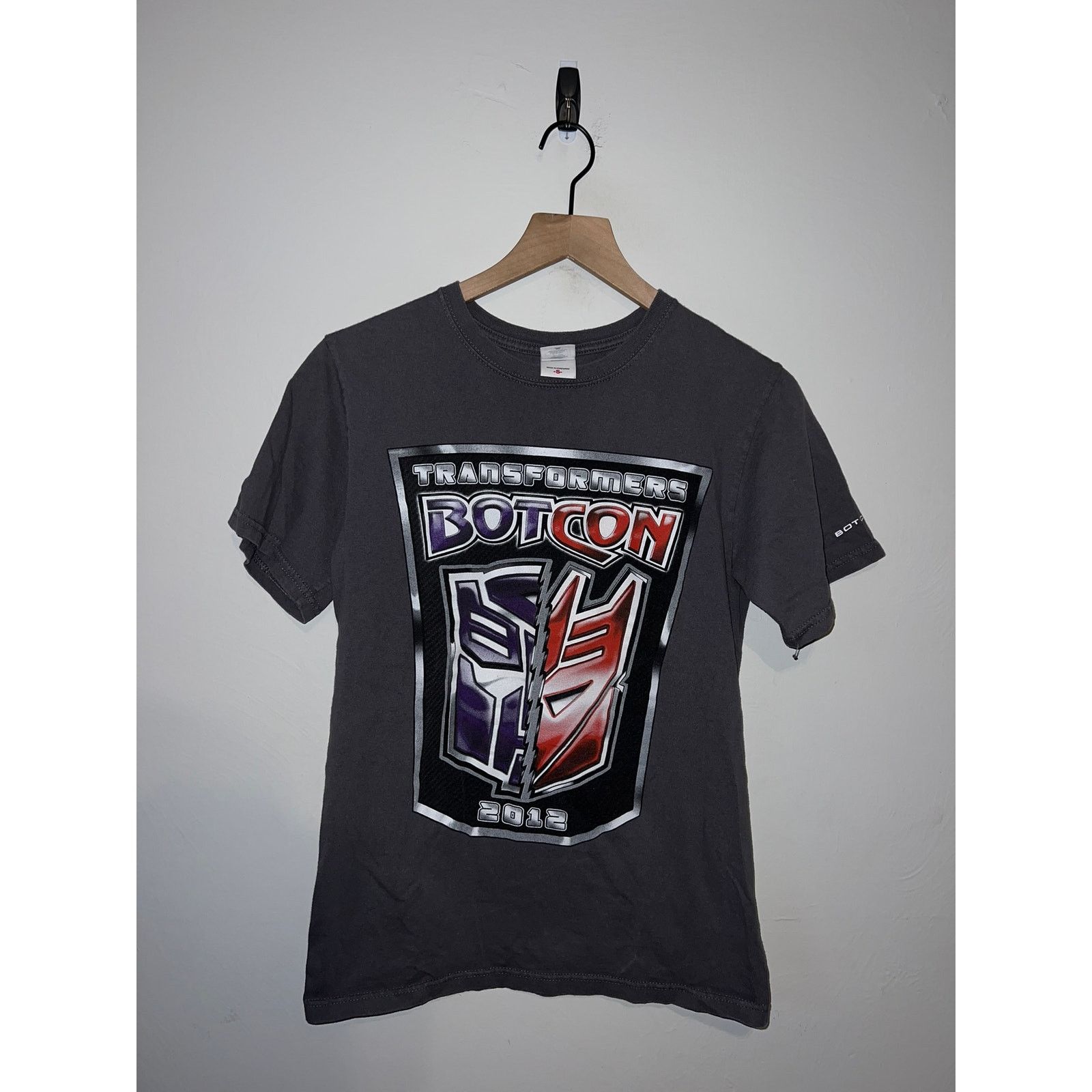 Anvil Vintage Transformers Botcon Shirt Gray Movie Tee 2012 Small Size US S / EU 44-46 / 1 - 1 Thumbnail