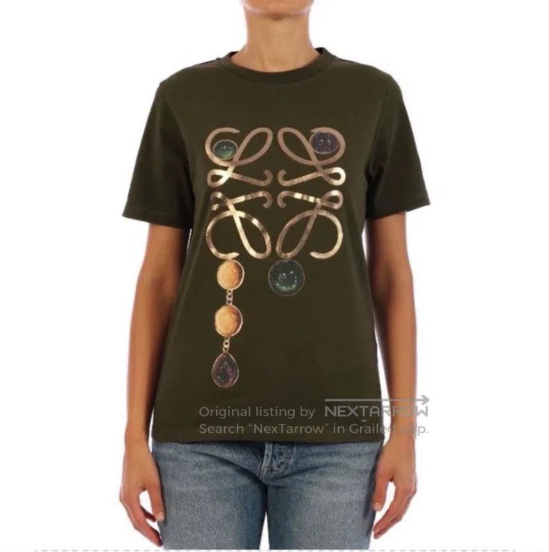 Loewe Loewe Printed short-sleeve T-shirt Size M / US 6-8 / IT 42-44 - 8 Thumbnail