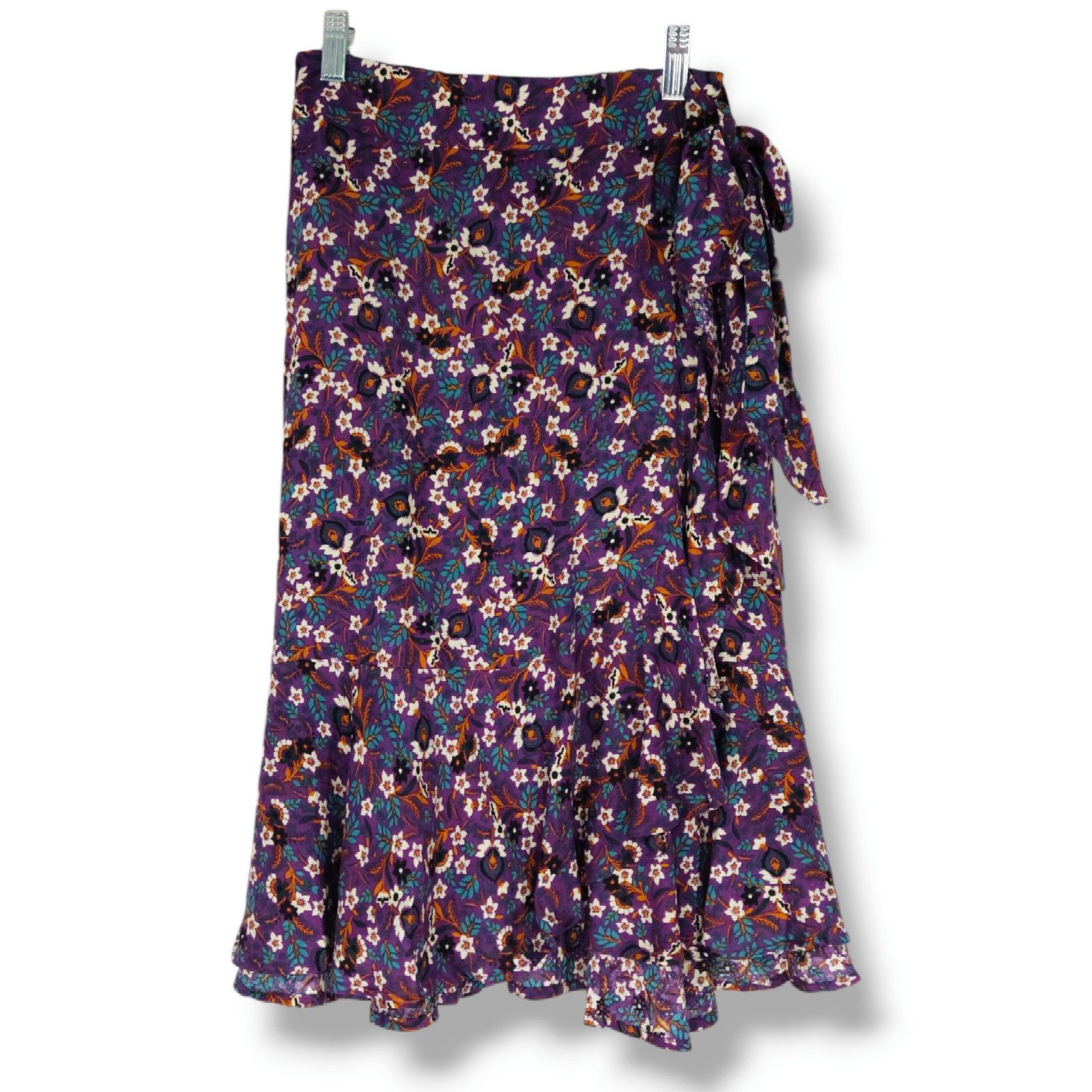 Other NWT B.O.G. Band of the Free Linaelle Floral Wrap Skirt Sz. S Size 27" / US 4 / IT 40 - 2 Thumbnail