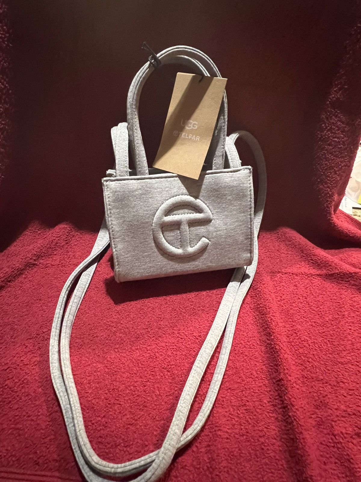 Small Grey Fleece Telfar x UGG