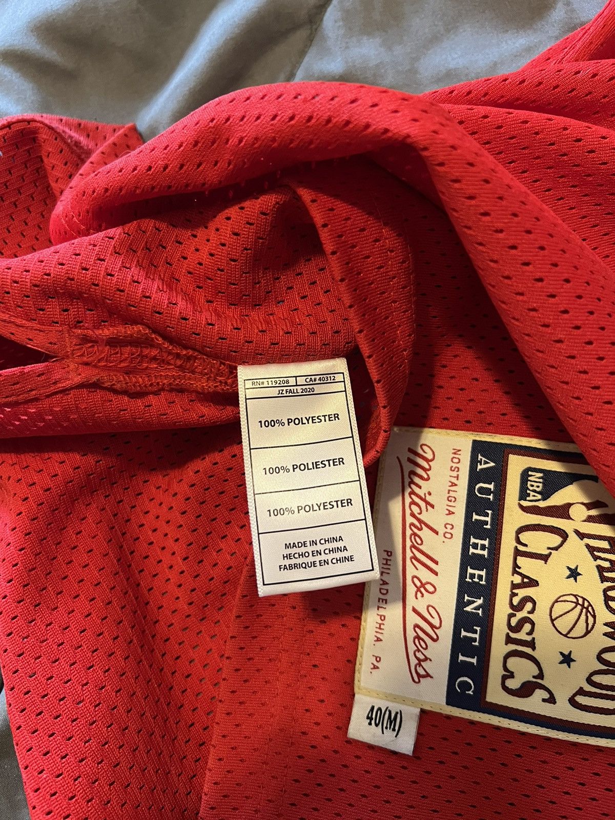 Mitchell & Ness × NBA Michael Jordan authentic rookie jersey Size US M / EU 48-50 / 2 - 8 Thumbnail
