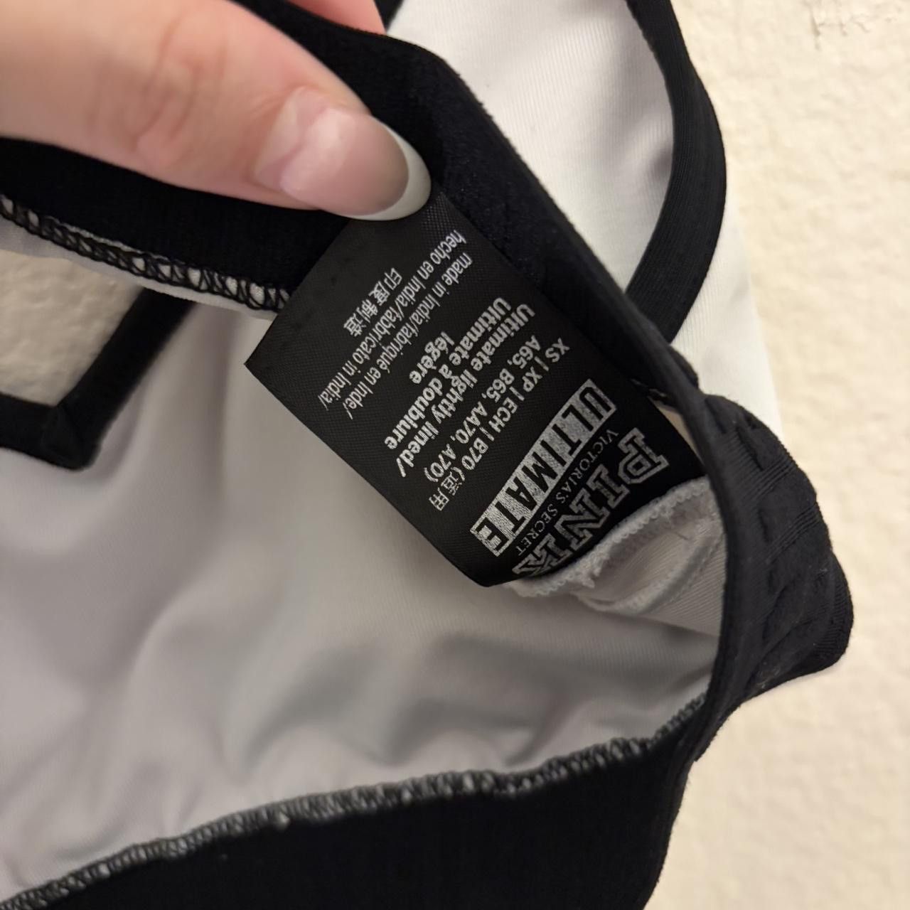 Victoria's Secret victoria secret PINK white sports bra Size XS / US 0-2 / IT 36-38 - 4 Thumbnail