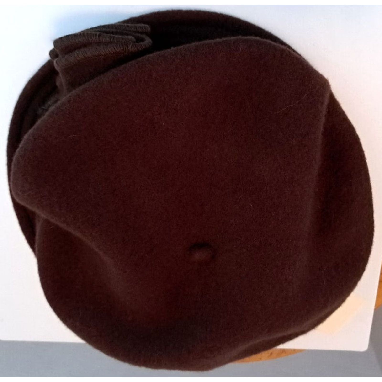 Vintage Toucan Beret Hat Women's Adjustable Brown NWT Hopeless Romantic Sm-Med Size ONE SIZE - 8 Thumbnail