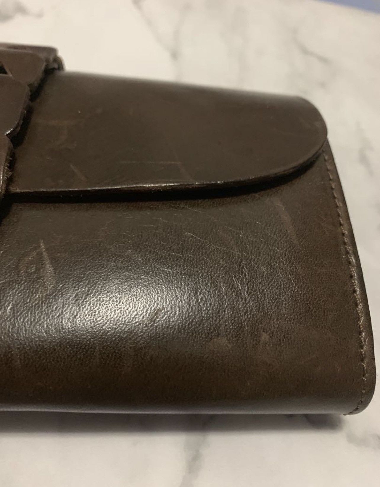 Ann Demeulemeester 🔥 Rare!! Vintage Ann Demeulemeester leather buckle wallet Size ONE SIZE - 4 Thumbnail