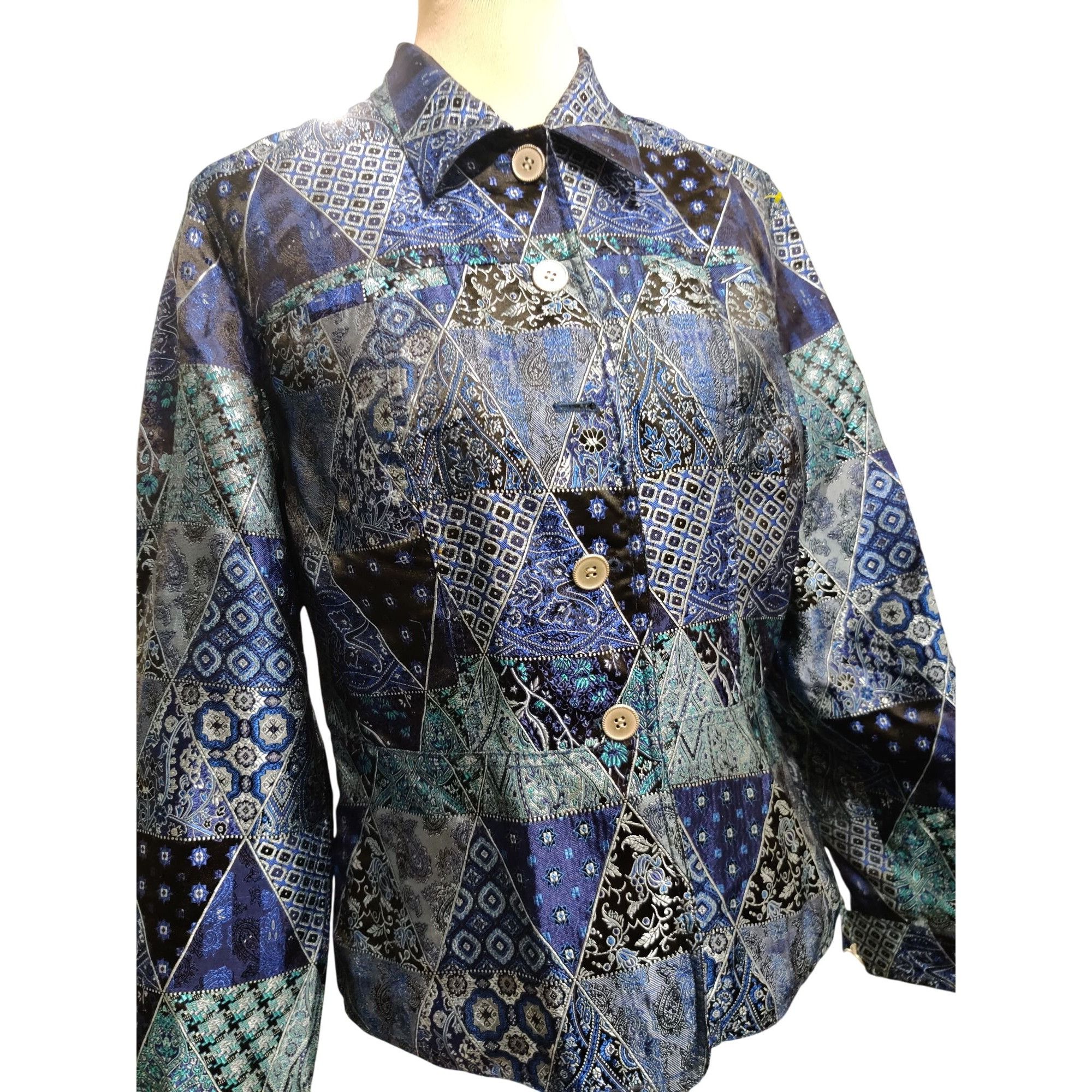 Coldwater Creek Coldwater Creek M womens vintage patchwork paisley triangle Size M / US 6-8 / IT 42-44 - 16 Thumbnail
