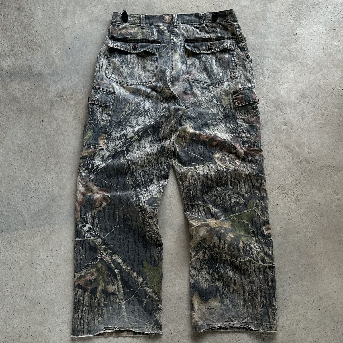 Carhartt × Realtree (32x29) Broken zipper! Vintage Realtree Camo Cargo Pants Size US 32 / EU 48 - 14 Thumbnail