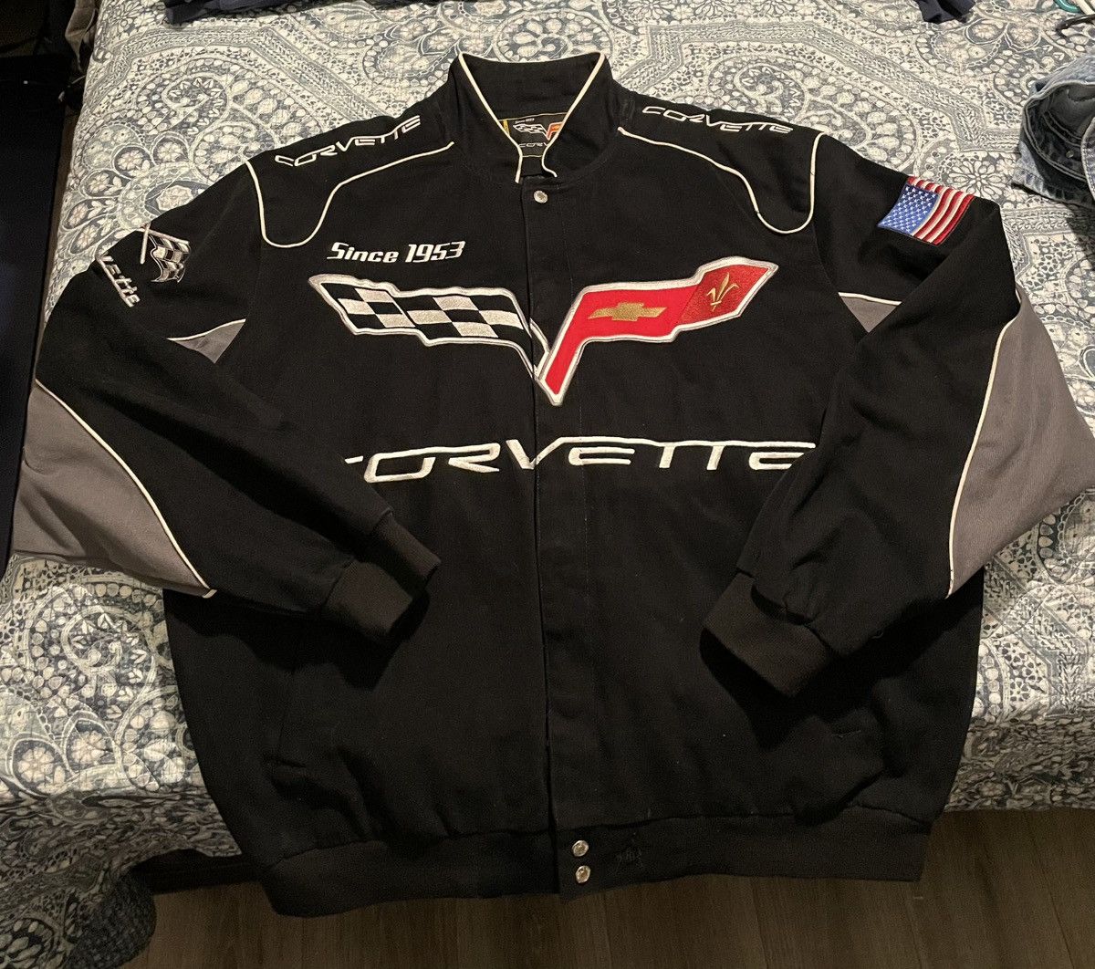 NASCAR × Vintage XX-Large Corvette Racing Jacket Size US XXL / EU 58 / 5 - 1 Thumbnail