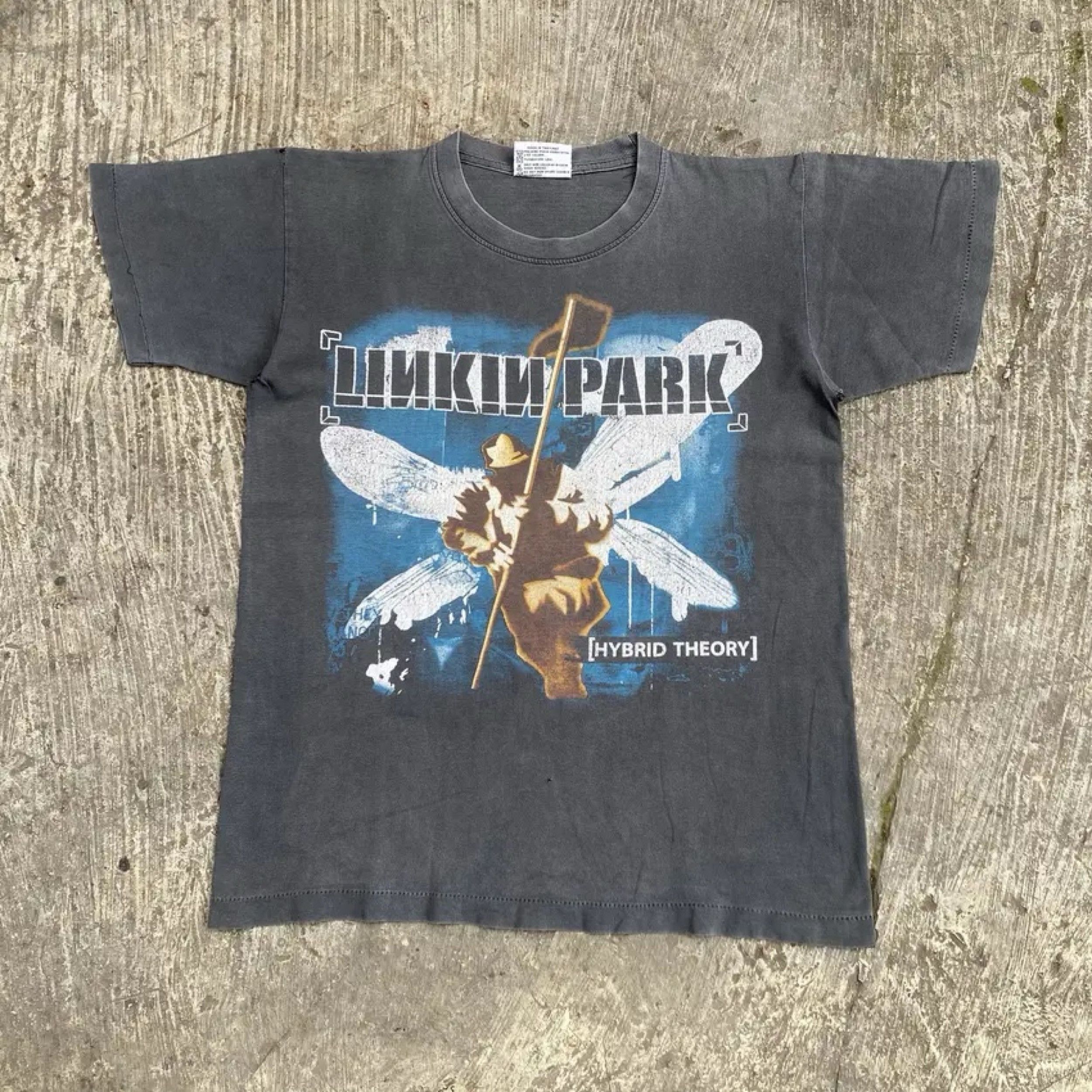 Vintage Vintage Linkin Park Hybrid Theory Band T-Shirt Size US M / EU 48-50 / 2 - 13 Thumbnail