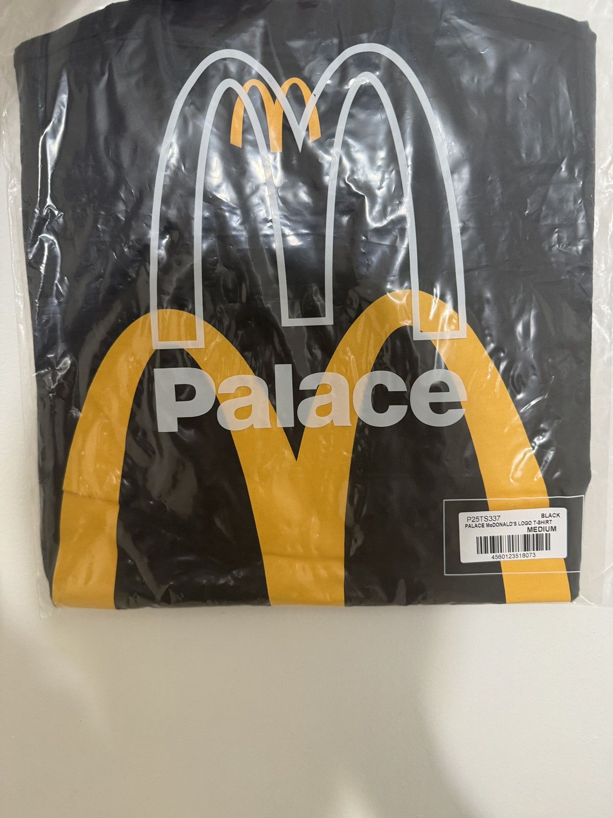 Palace × Vintage Palace X McDonald’s Logo Black Shirt Brand New In Bag Size M Size US M / EU 48-50 / 2 - 1 Thumbnail