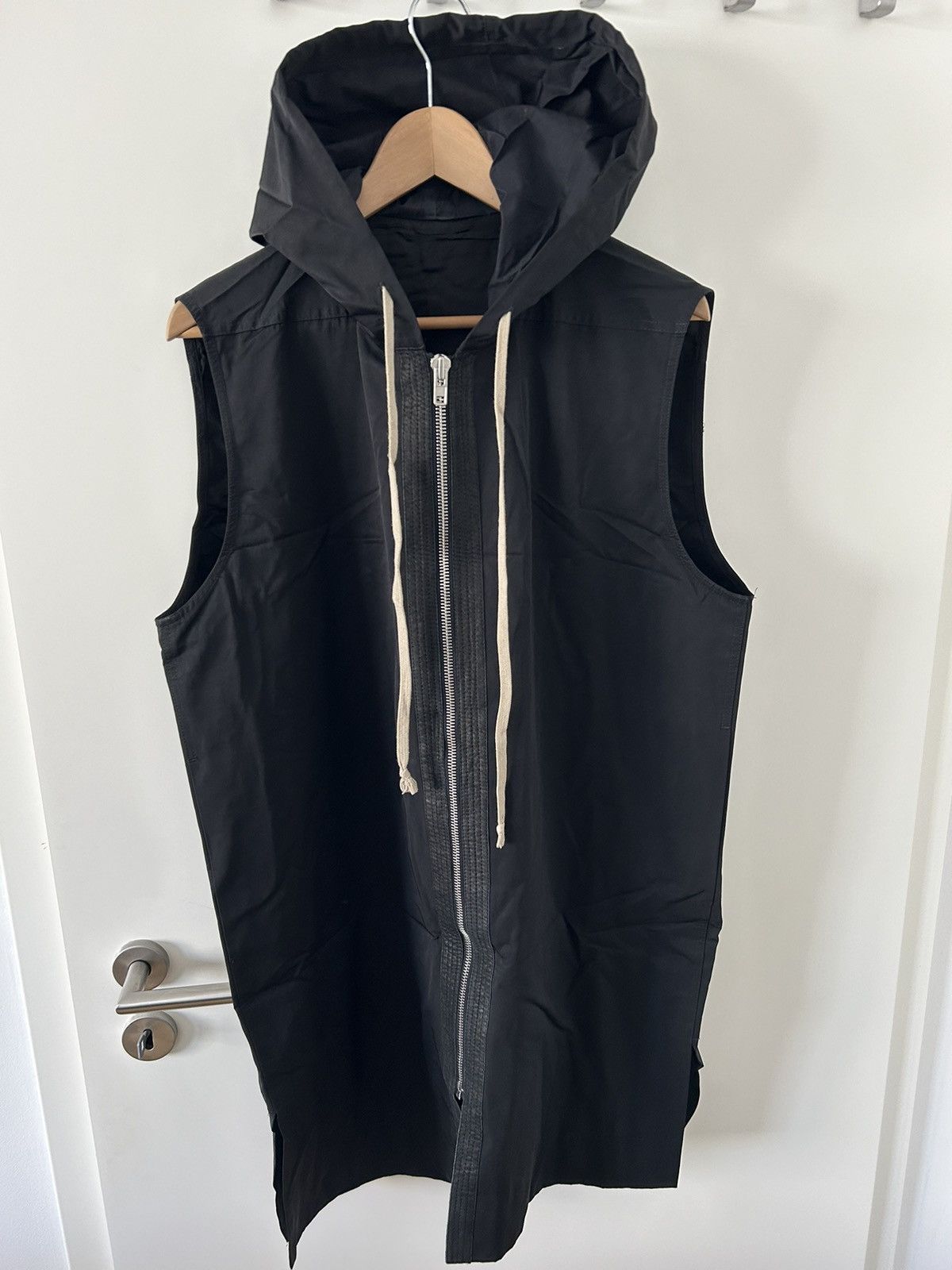 image of Rick Owens Vest in Black, Men's (Size Large)
