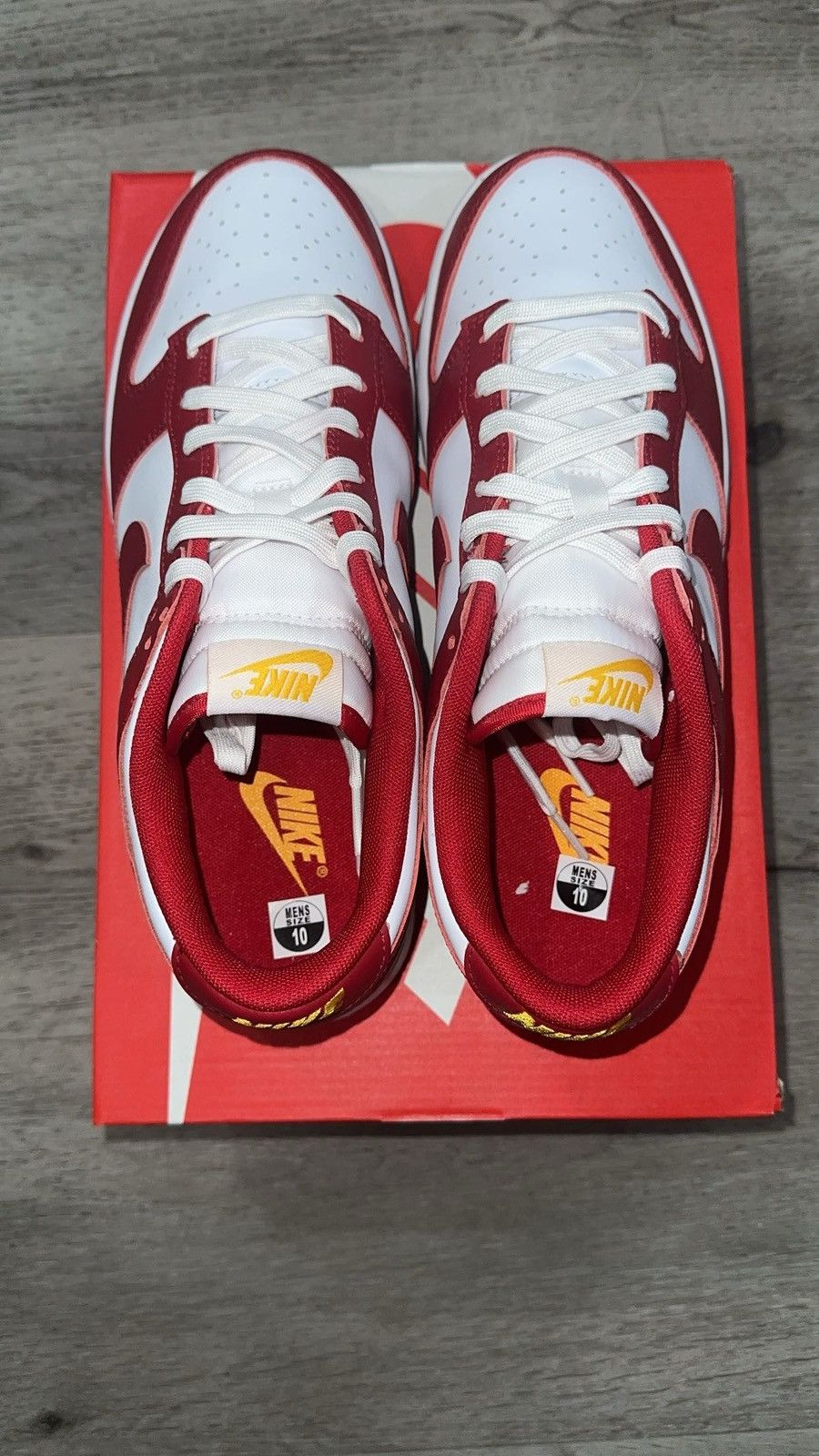 Nike Nike Dunk Low Retro Gym Red👟 Size US 10 / EU 43 - 4 Thumbnail