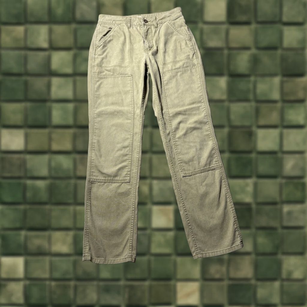 Carhartt × Streetwear × Vintage Dark Moss Double Knee Green
