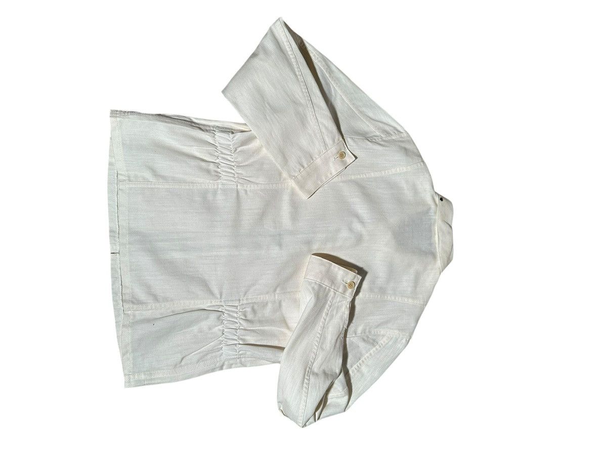 Comme des Garcons Homme Plus COMME des GARÇONS HOMME PLUS AW 2004 Ivory Hemp Work Jacket Size US M / EU 48-50 / 2 - 10 Thumbnail