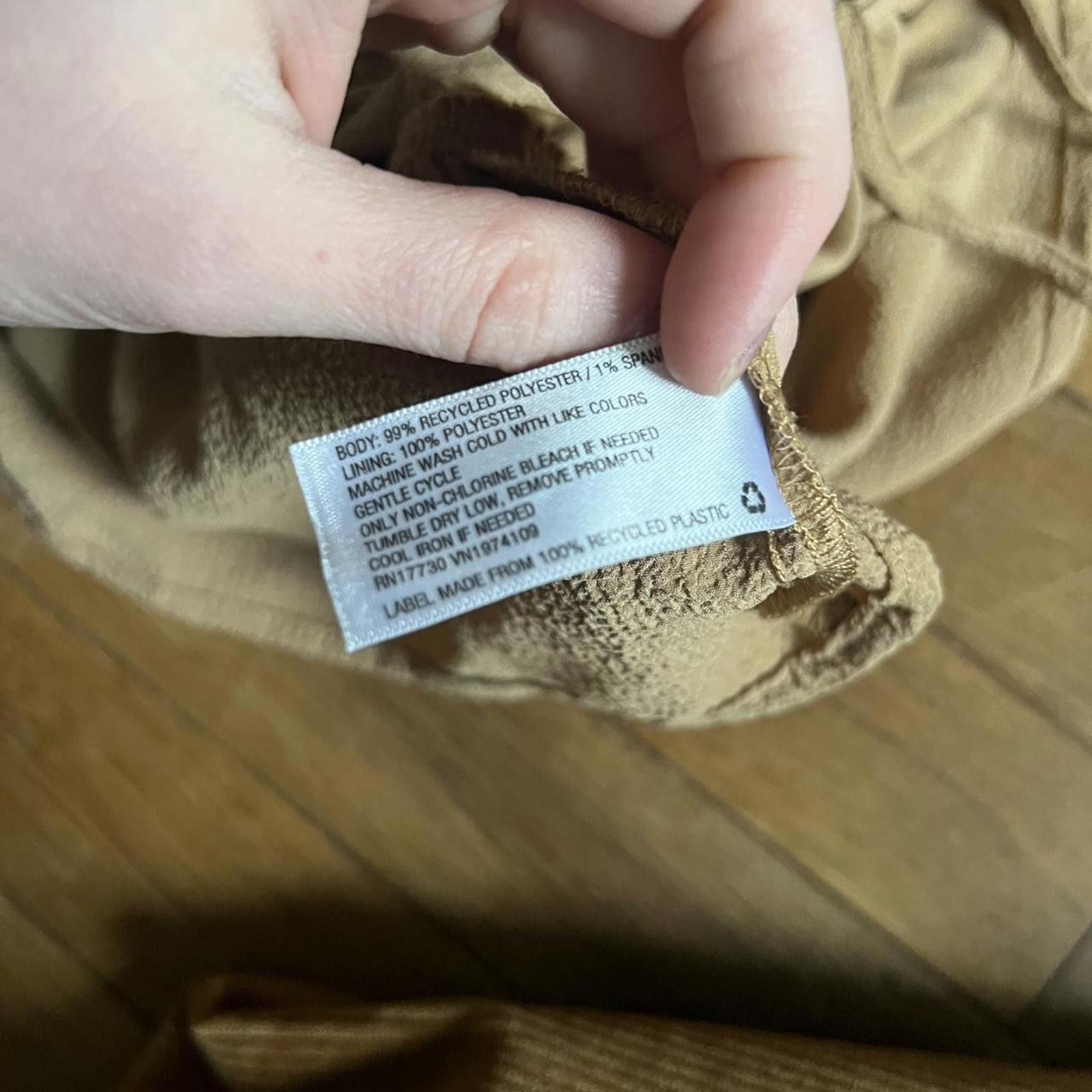 Other Camel brown ruffle tank top Size S / US 4 / IT 40 - 4 Thumbnail