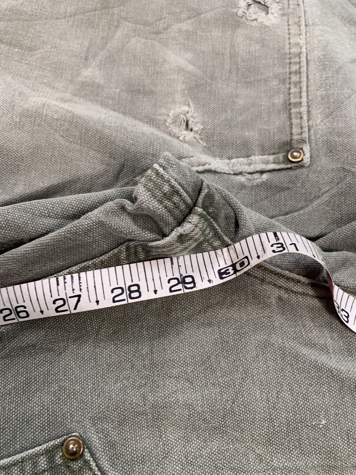 Carhartt Vintage Carhartt B136 moss double knee workwear Size US 32 / EU 48 - 14 Thumbnail