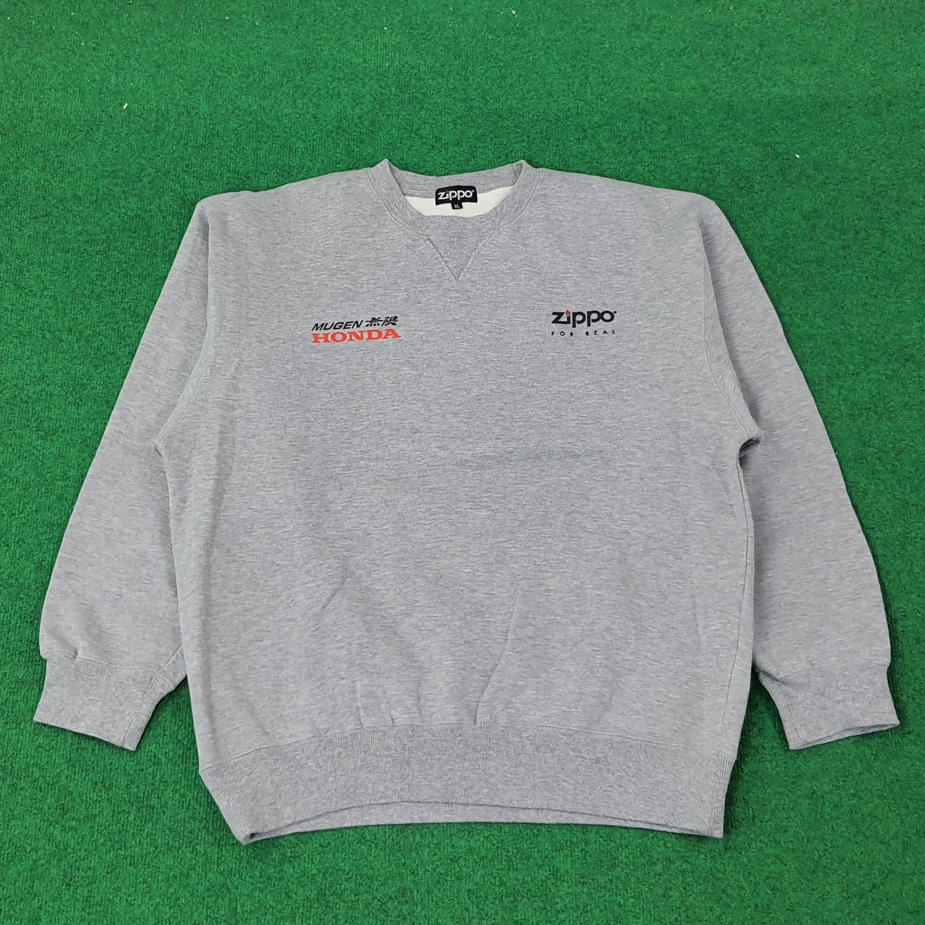 Japanese Brand Vintage Zippo x Custom Mugen HONDA Sports Sweatshirt C247N15 Size US L / EU 52-54 / 3 - 3 Thumbnail