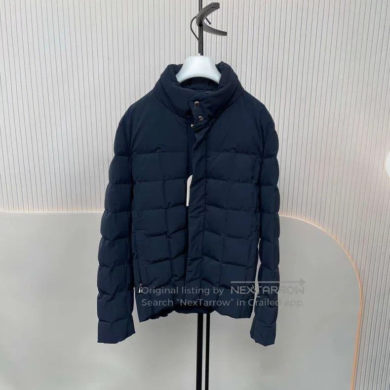 Hermes Hermes Blue cotton-padded top Size US S / EU 44-46 / 1 - 1 Thumbnail