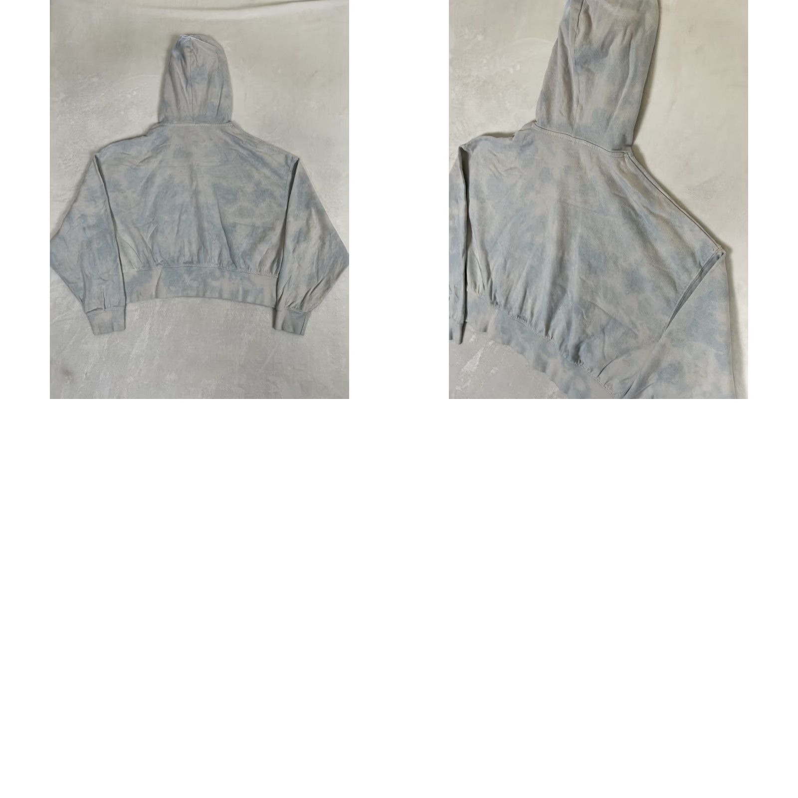 Nike Nike Women's Hoodie Pullover Oversized XS Tie Dye Worn Blue & White Colorful 90s Gym & Training Womens Mens? Size XS / US 0-2 / IT 36-38 - 8 Thumbnail