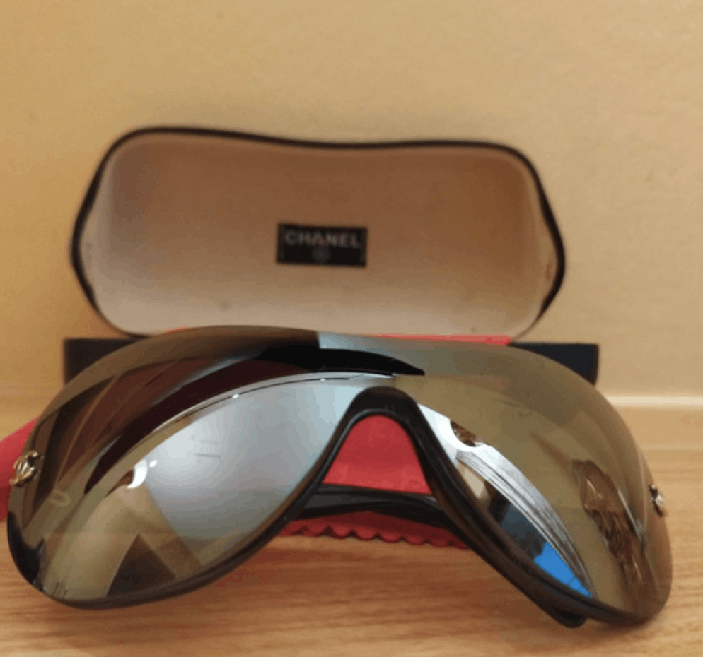 Chanel Сhanel Sunglasses Logo Rimless Sport Vintage 90s Pop EX0252 Size ONE SIZE - 1 Thumbnail