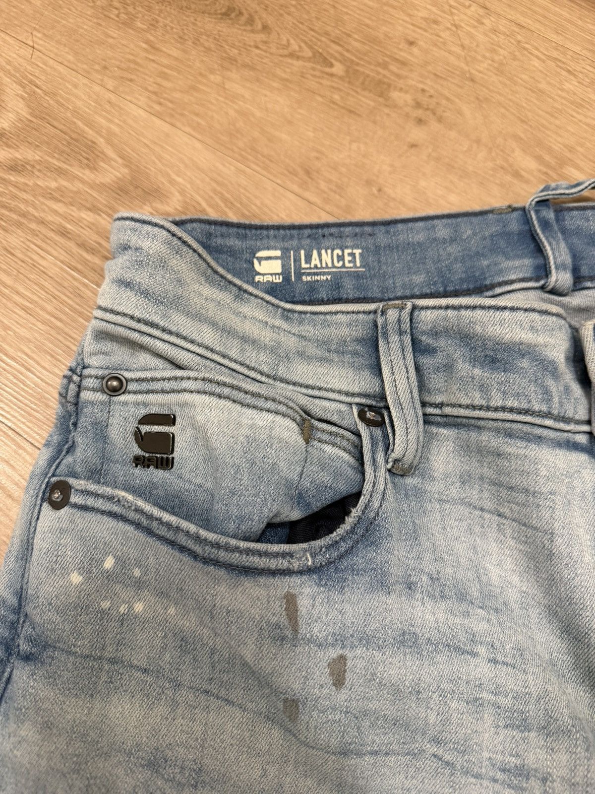 G-Star G-Star RAW Lancet Skinny Jeans Size US 32 / EU 48 - 2 Thumbnail