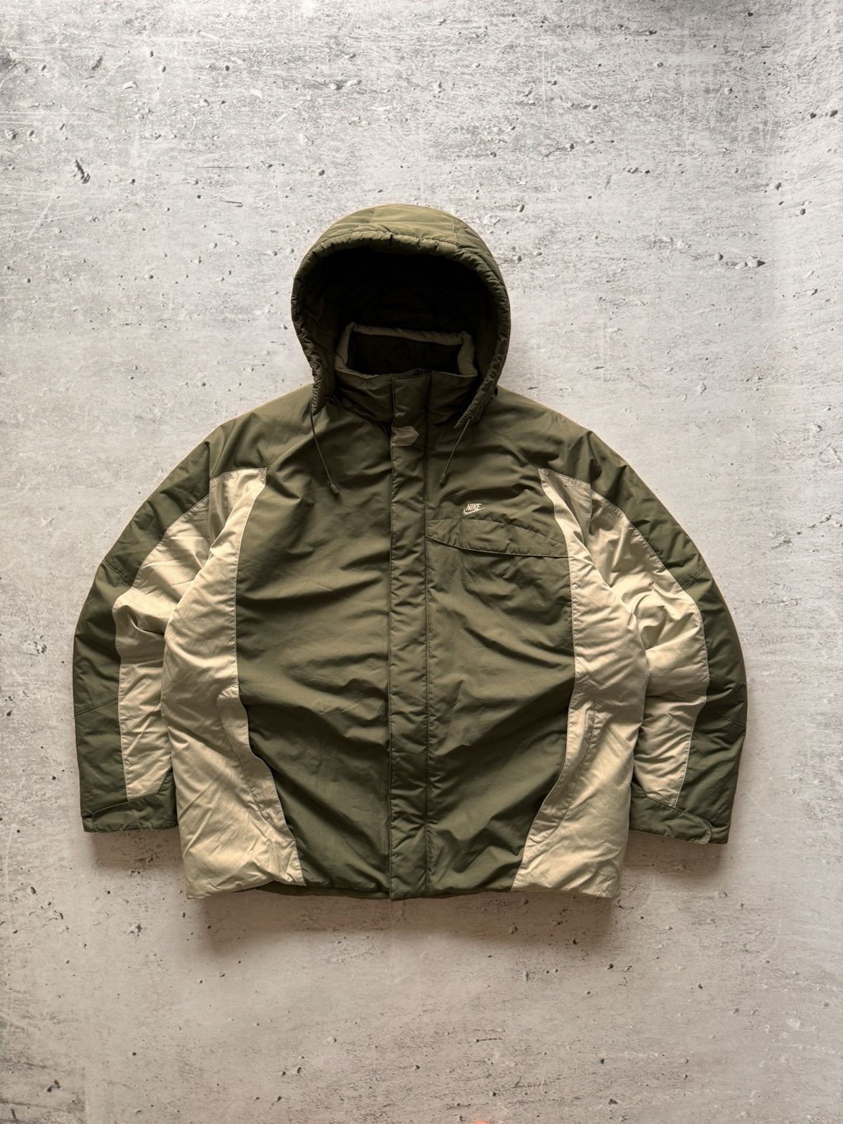 Nike × Nike ACG NIKE PUFFER DOWN BASIC LOGO OVERSIZE NYLON JACKET Size US XL / EU 56 / 4 - 1 Thumbnail