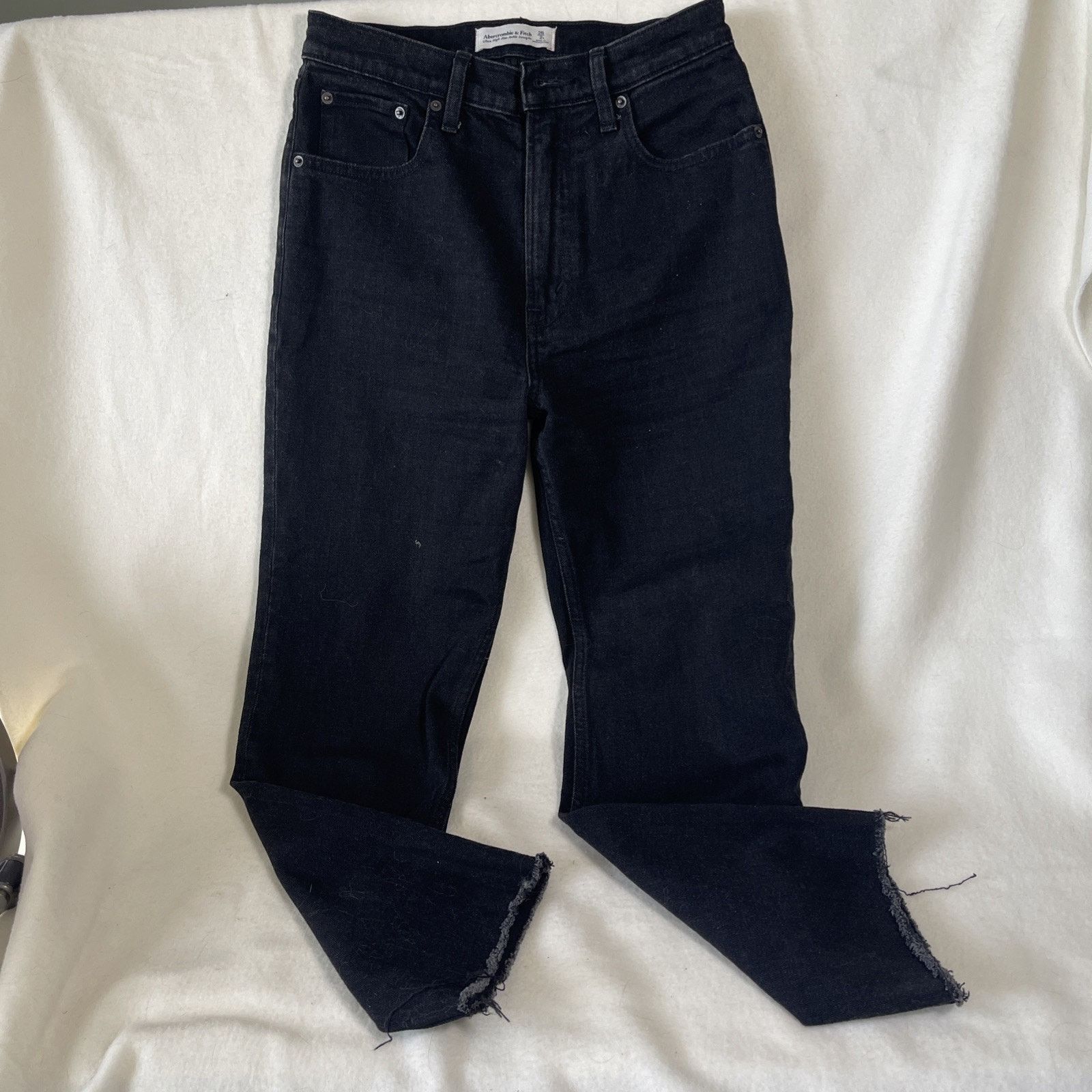 Abercrombie & Fitch Abercrombie Fitch Women Super Skinny Ankle High Rise Rippe 2 Size 26" / US 2 / IT 38 - 1 Thumbnail