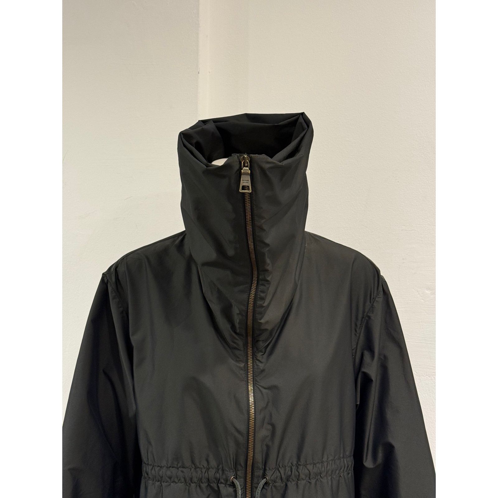 Prada Prada oversized collar light jacket Size L / US 10 / IT 46 - 6 Thumbnail