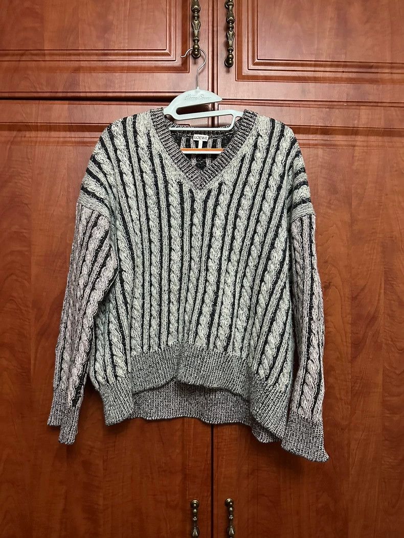 Loewe LOEWE Big sweater, lace Size S / US 4 / IT 40 - 1 Thumbnail