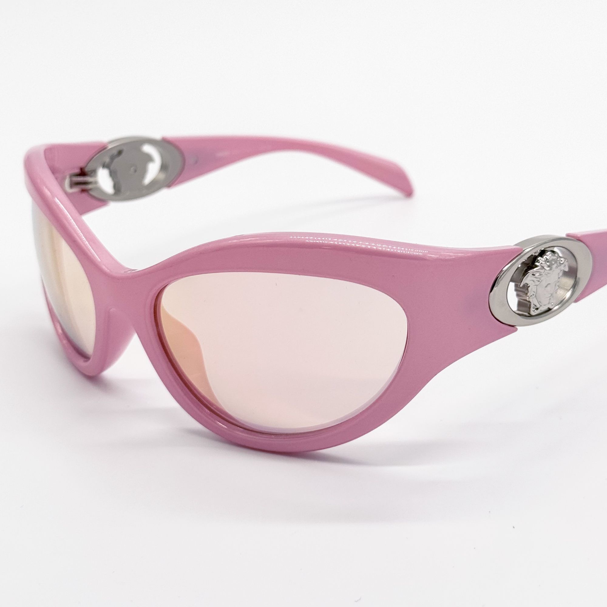Versace NEW VE4485 5521/Z VERSACE PINK OVERSIZED SUNGLASSES VERSACE Size ONE SIZE - 5 Thumbnail