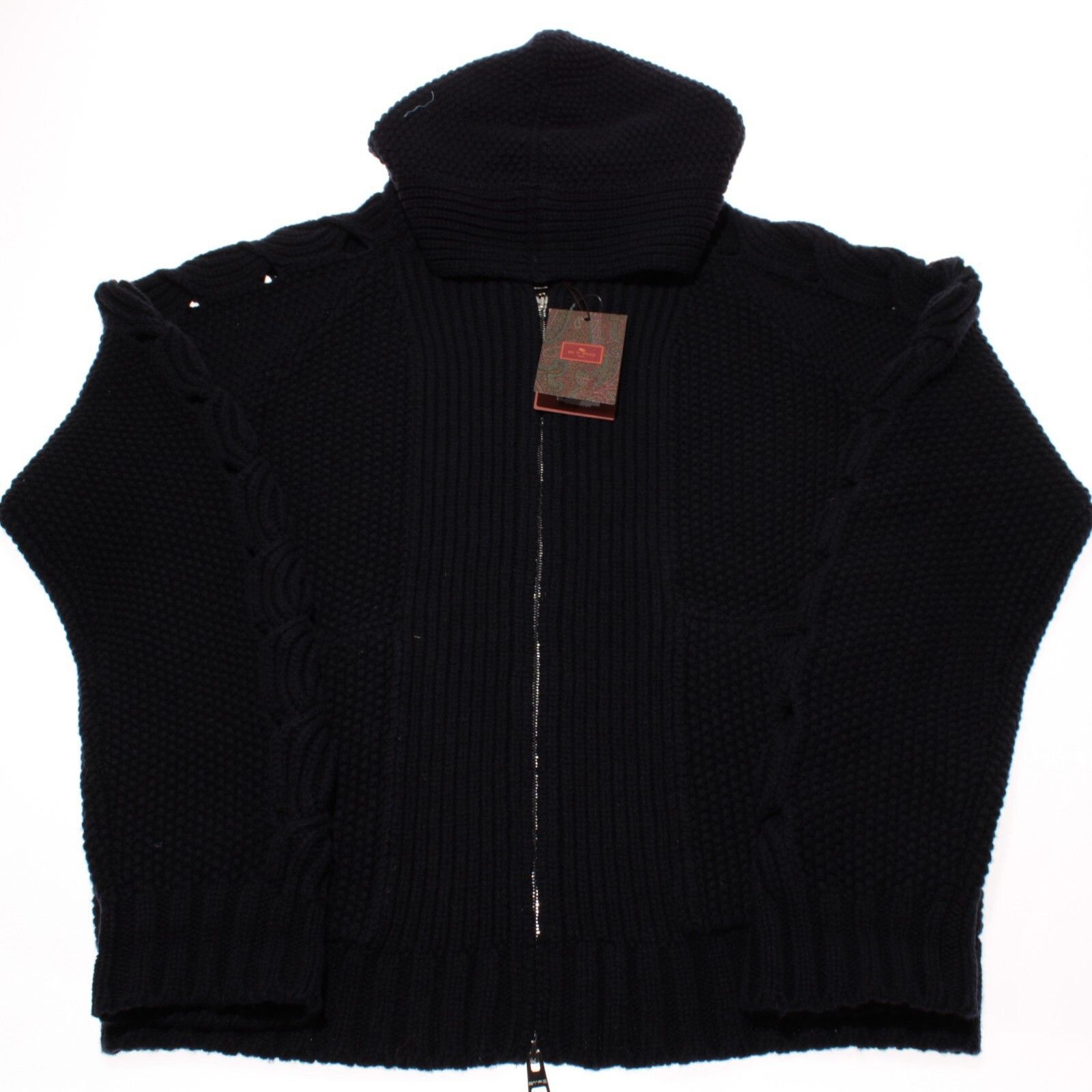 Etro ETRO Sweater Size US M in Blue Size US M / EU 48-50 / 2 - 2 Thumbnail