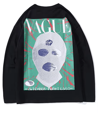 Japanese Brand × Vintage "Velvet-Black-L" Long Sleeve Pullover Size US L / EU 52-54 / 3 - 1 Thumbnail