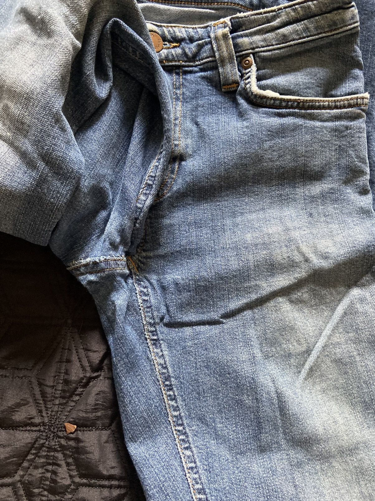 Nudie Jeans Skinny Low waist Nudie Jeans Organic 31W X 32L RRP: £145 Size 31" - 5 Thumbnail