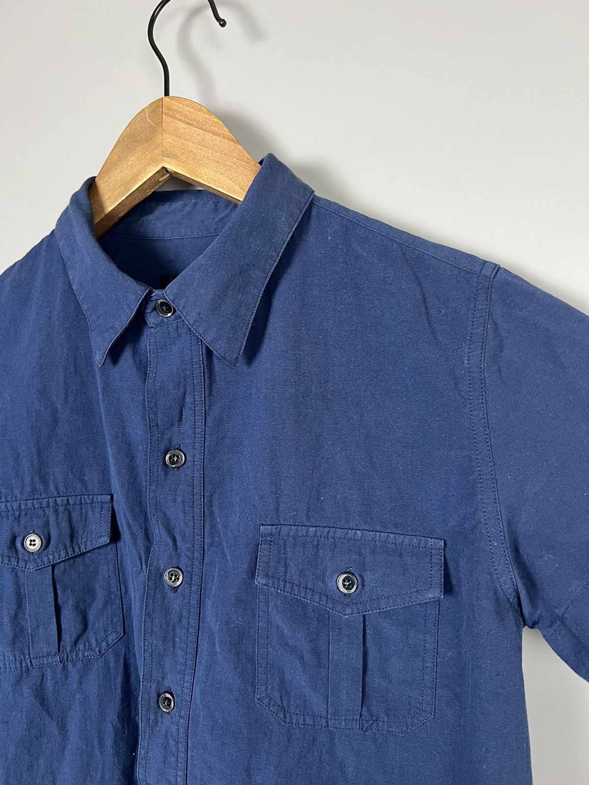 A.P.C. A.P.C. Paris vintage button up cotton linen shirt Size M / US 6-8 / IT 42-44 - 2 Thumbnail