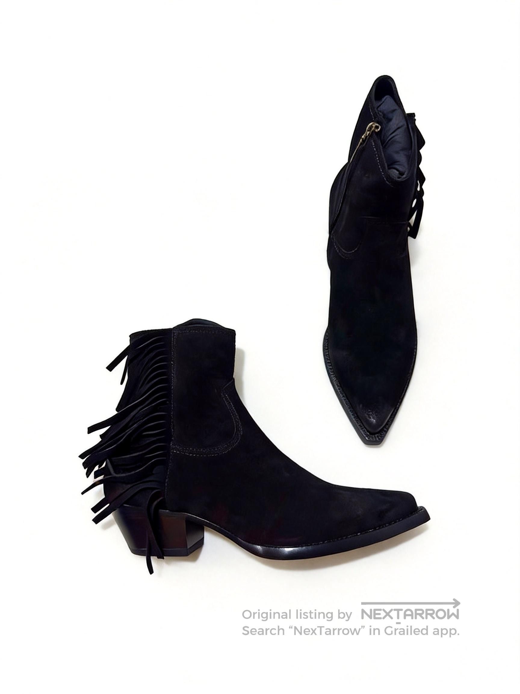 Saint Laurent Paris Saint Laurent Military Brown Lukas Boots 40