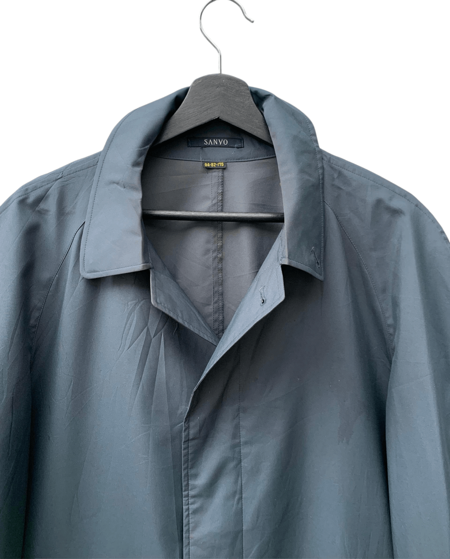 Sanyo Vintage Sanyo Button Trench Jacket Size US L / EU 52-54 / 3 - 6 Thumbnail