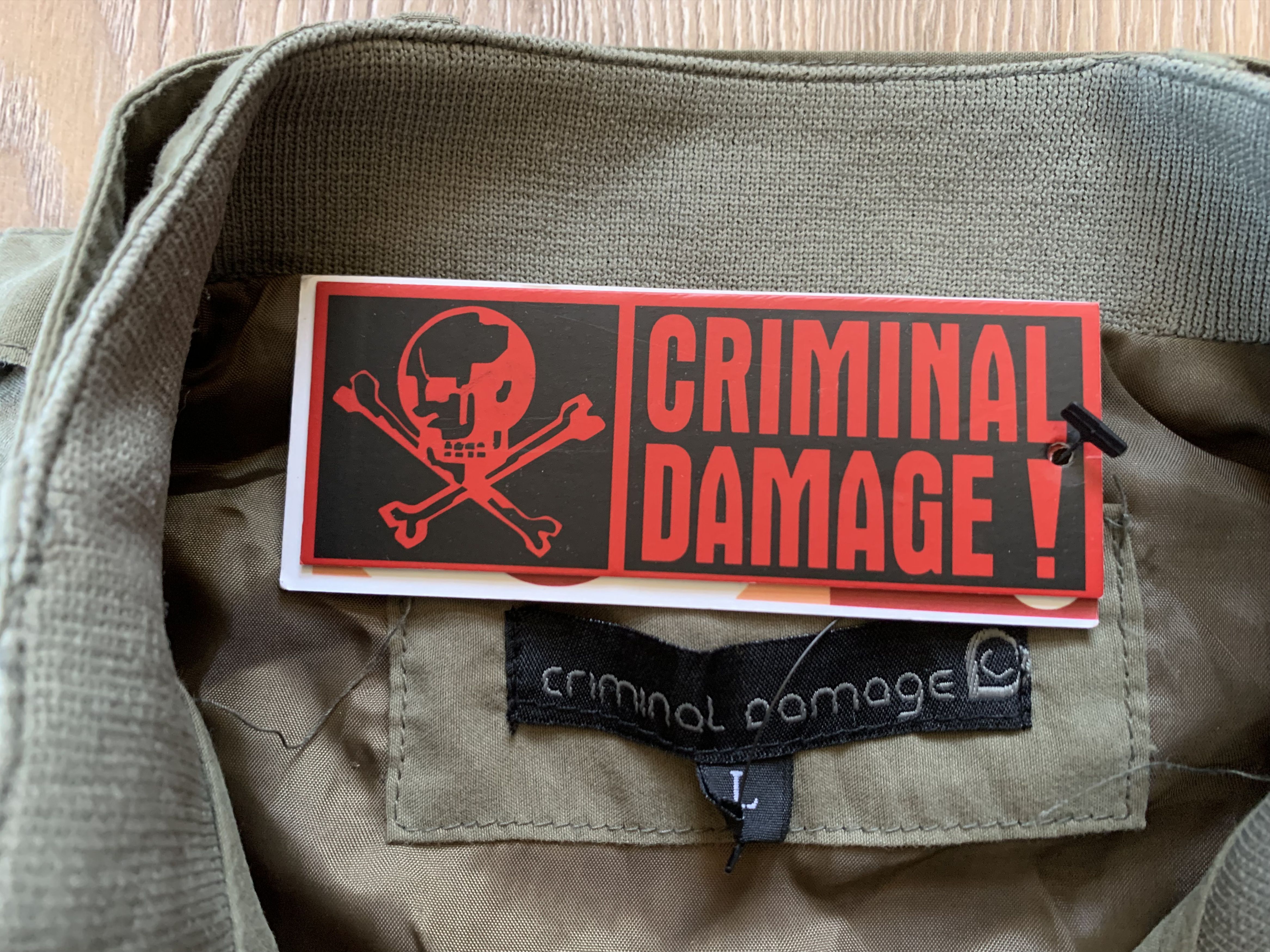 Criminal Damage Womens Criminal Damage New Vintage Cotton Jacket Size L / US 10 / IT 46 - 8 Thumbnail