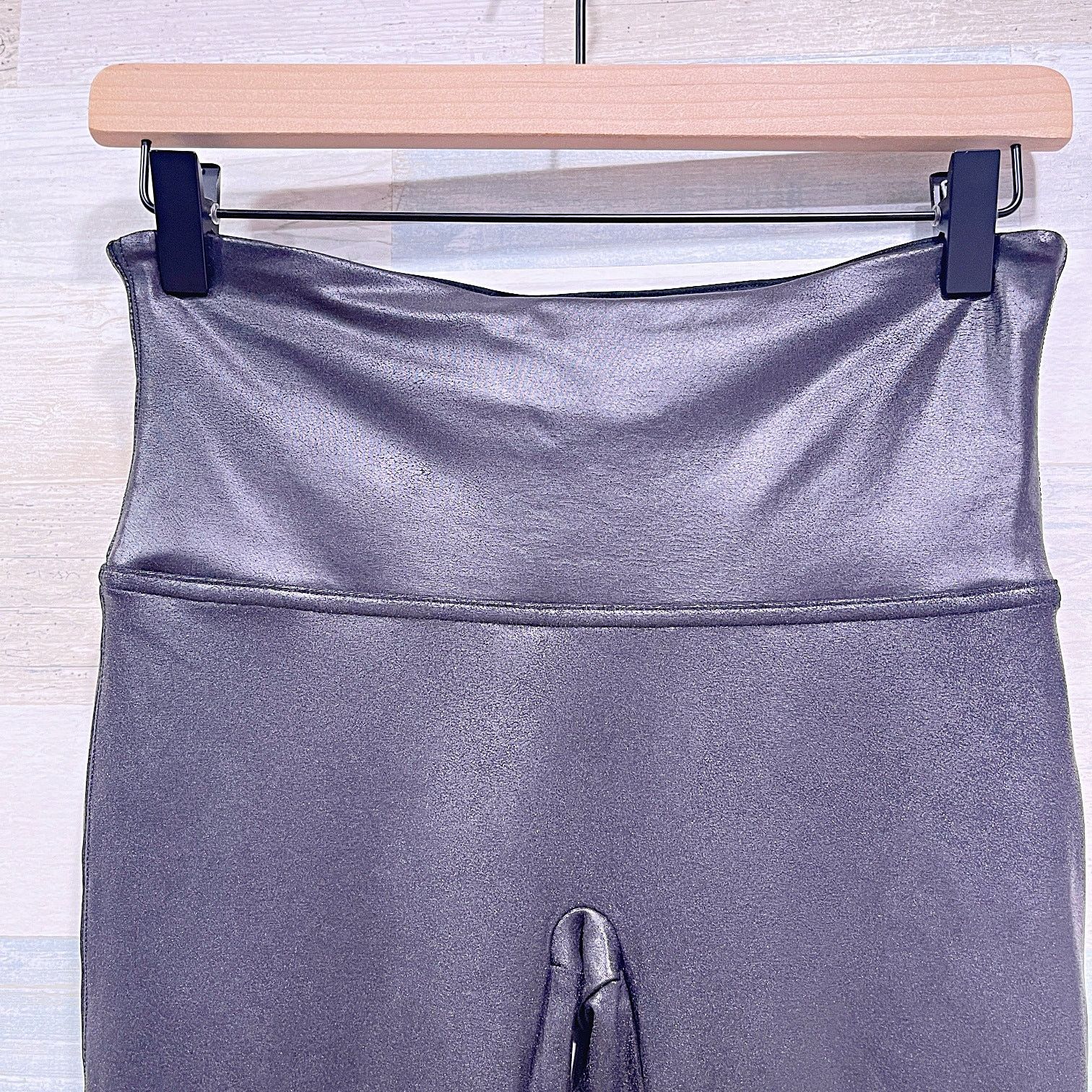 Spanx SPANX SPANXshape Faux Leather Leggings Black Womens Large Size 34" / US 12 / IT 48 - 3 Thumbnail