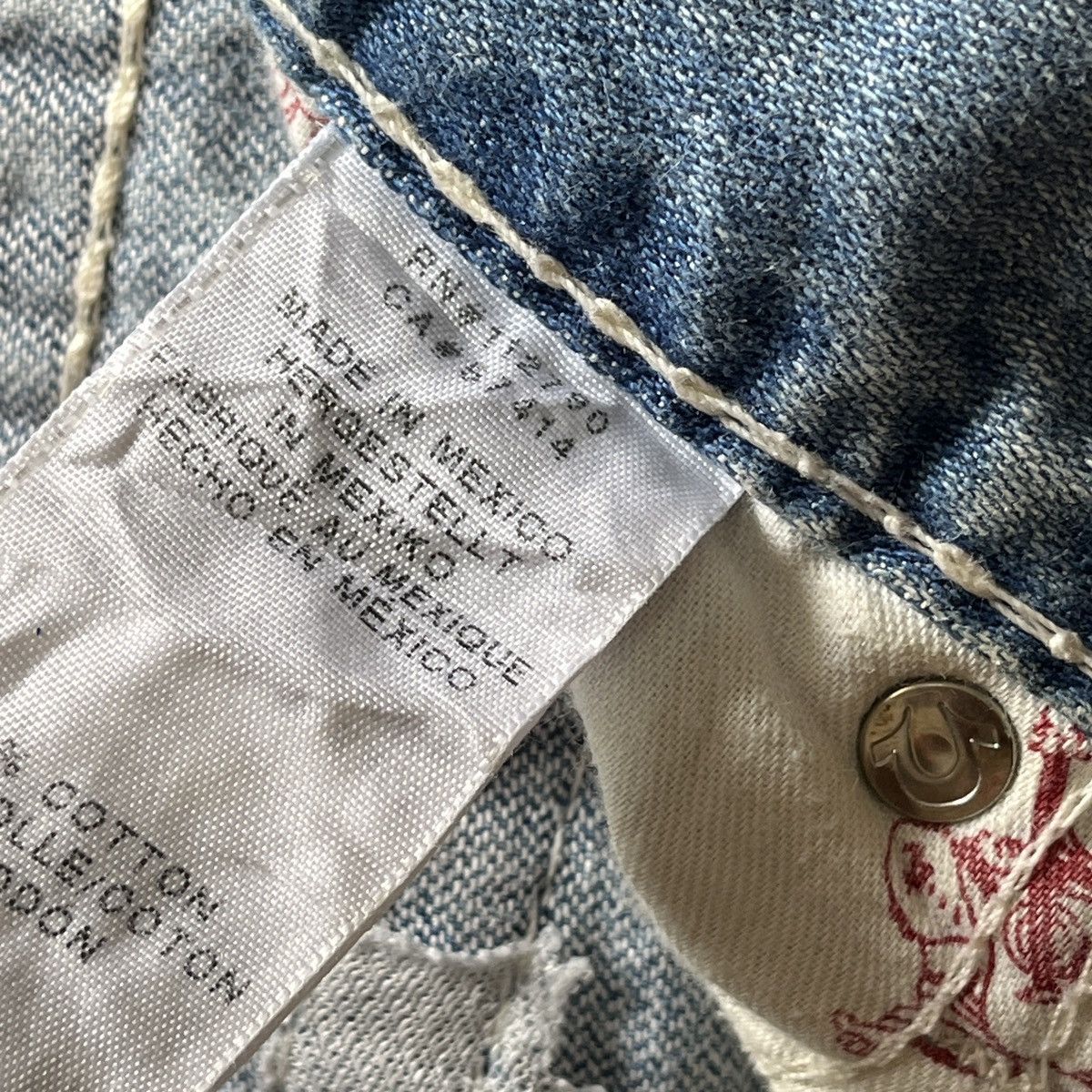True Religion Thrashed True Religion Denim Jeans Straight Size US 34 / EU 50 - 19 Thumbnail