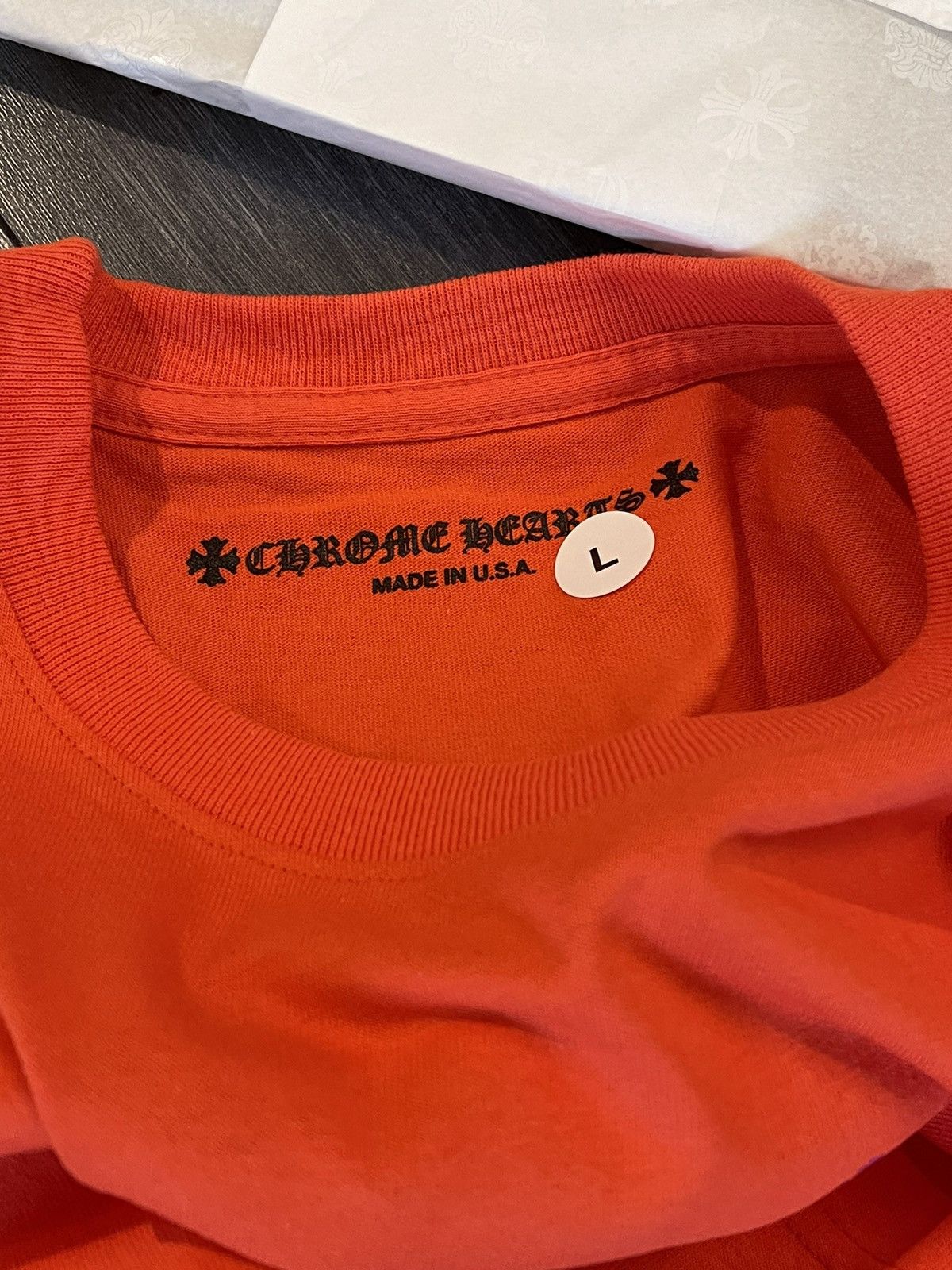 Chrome Hearts Chrome Hearts x Matty Boy “sick heart” in sadistic lipstick Size US L / EU 52-54 / 3 - 6 Thumbnail