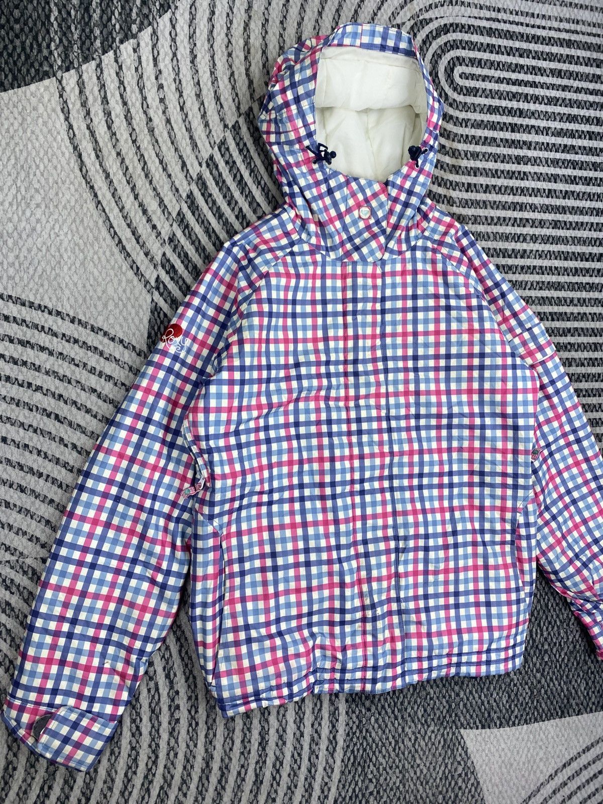 Japanese Brand Vintage Roxy Winter Sport Hooded Zipper Jacket Size US M / EU 48-50 / 2 - 2 Thumbnail