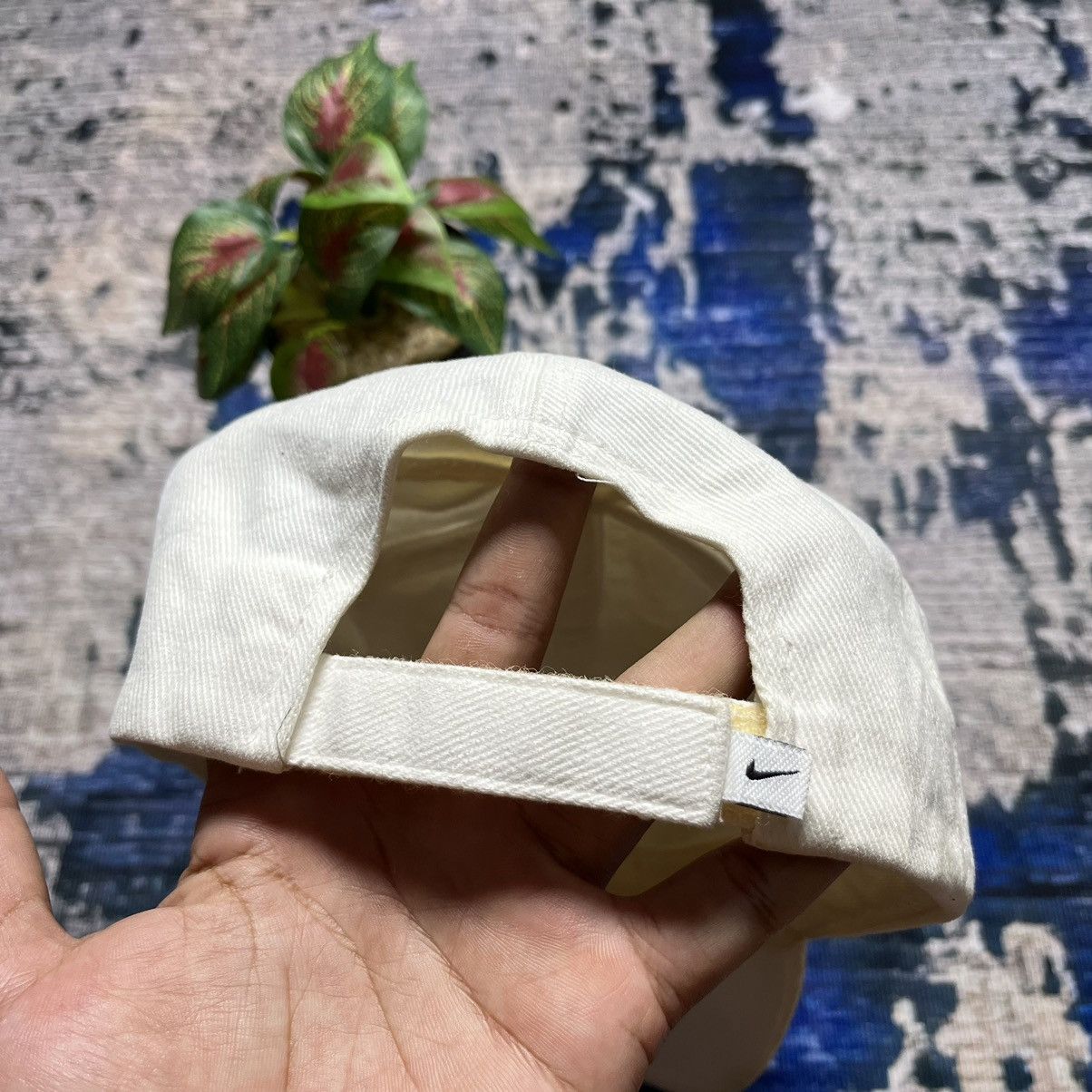 Nike × Vintage ⚡️STEALS⚡️Vintage Nike Embroidery Swoosh Logo Velcro Cap Size ONE SIZE - 4 Thumbnail