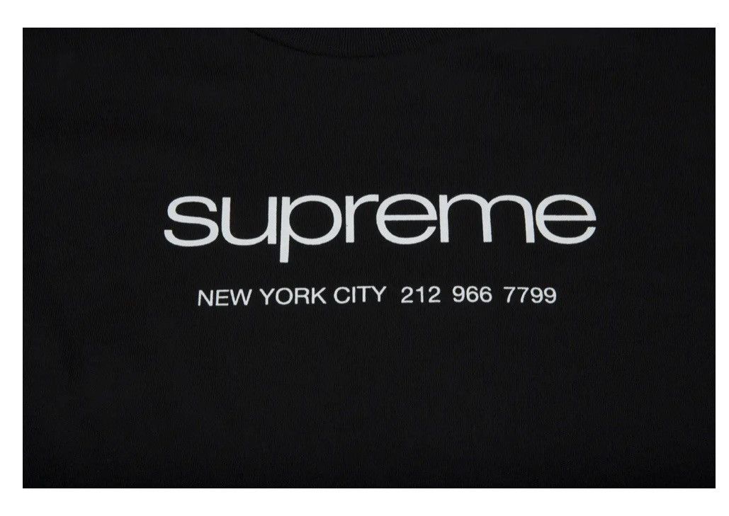 Supreme Supreme Shop Tee - Black Size US XL / EU 56 / 4 - 2 Thumbnail