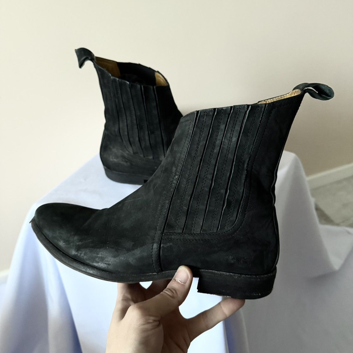 The Last Conspiracy RARE The Last Conspiracy Leather Boots Guidi A.S. 98 Style Size US 8 / EU 41 - 6 Thumbnail