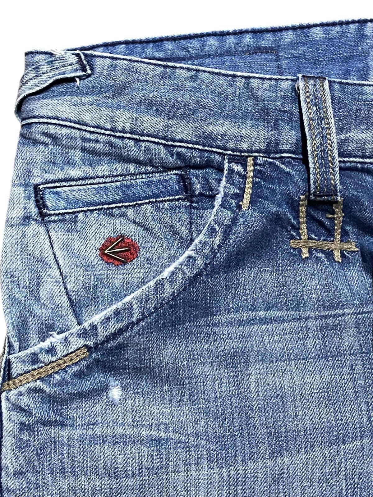 If Six Was Nine Streetwear Y2K Energy Faded Wash Seditionary Loose Jeans Size US 30 / EU 46 - 11 Thumbnail