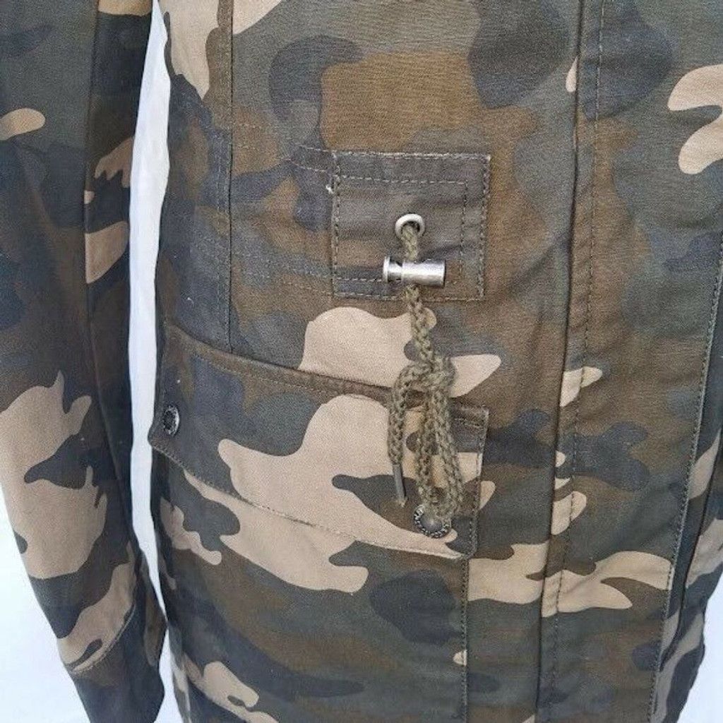 Levi's Levi's Camo Hooded Jacket Women's. Size XS. Brown/Green. NWT Size XS / US 0-2 / IT 36-38 - 9 Thumbnail