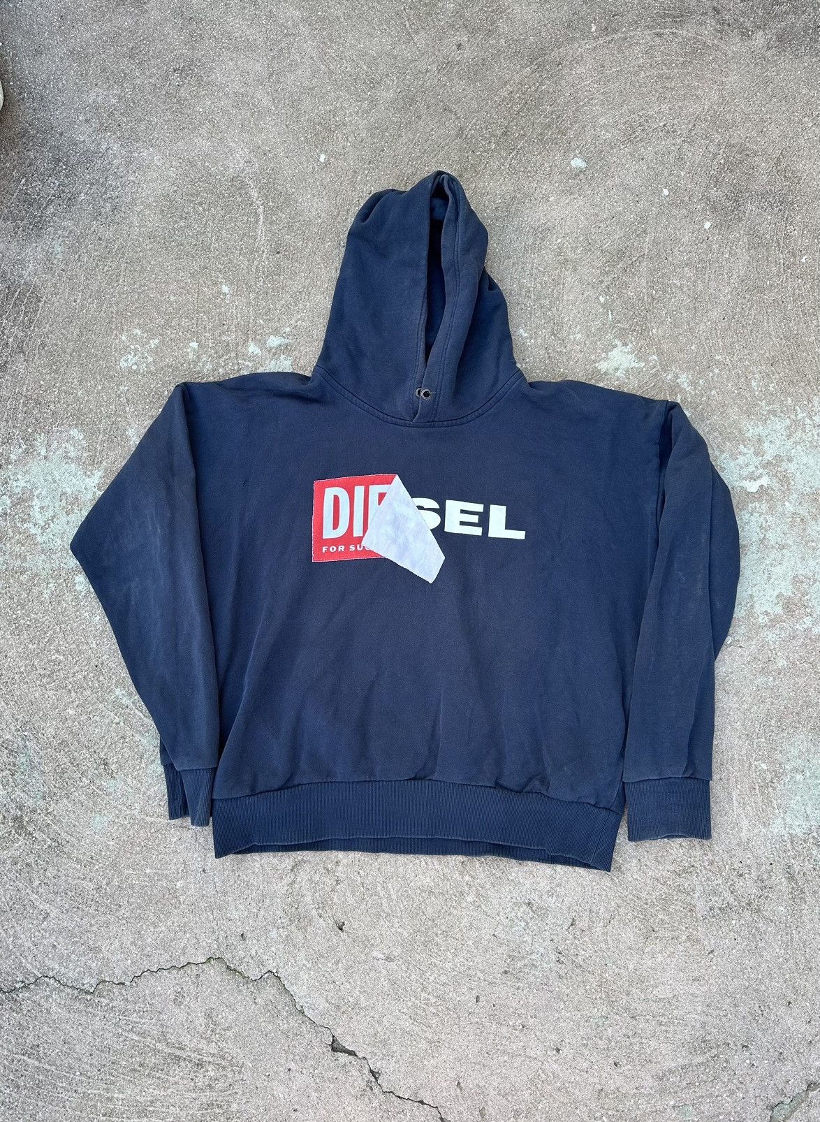 Image of Diesel Hoodie Navy, Men's (Size XL)