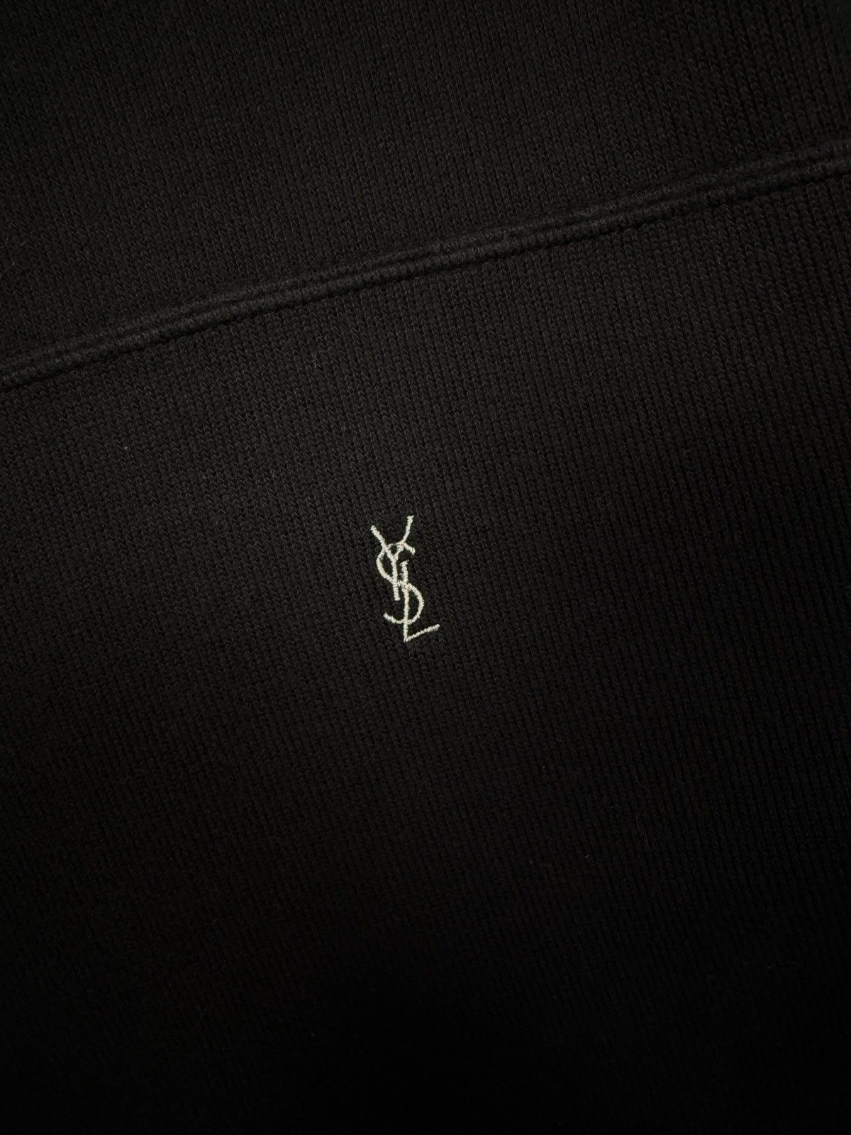 Vintage × Yves Saint Laurent Vintage Yves Saint Laurent black basic sweater Size US L / EU 52-54 / 3 - 6 Thumbnail