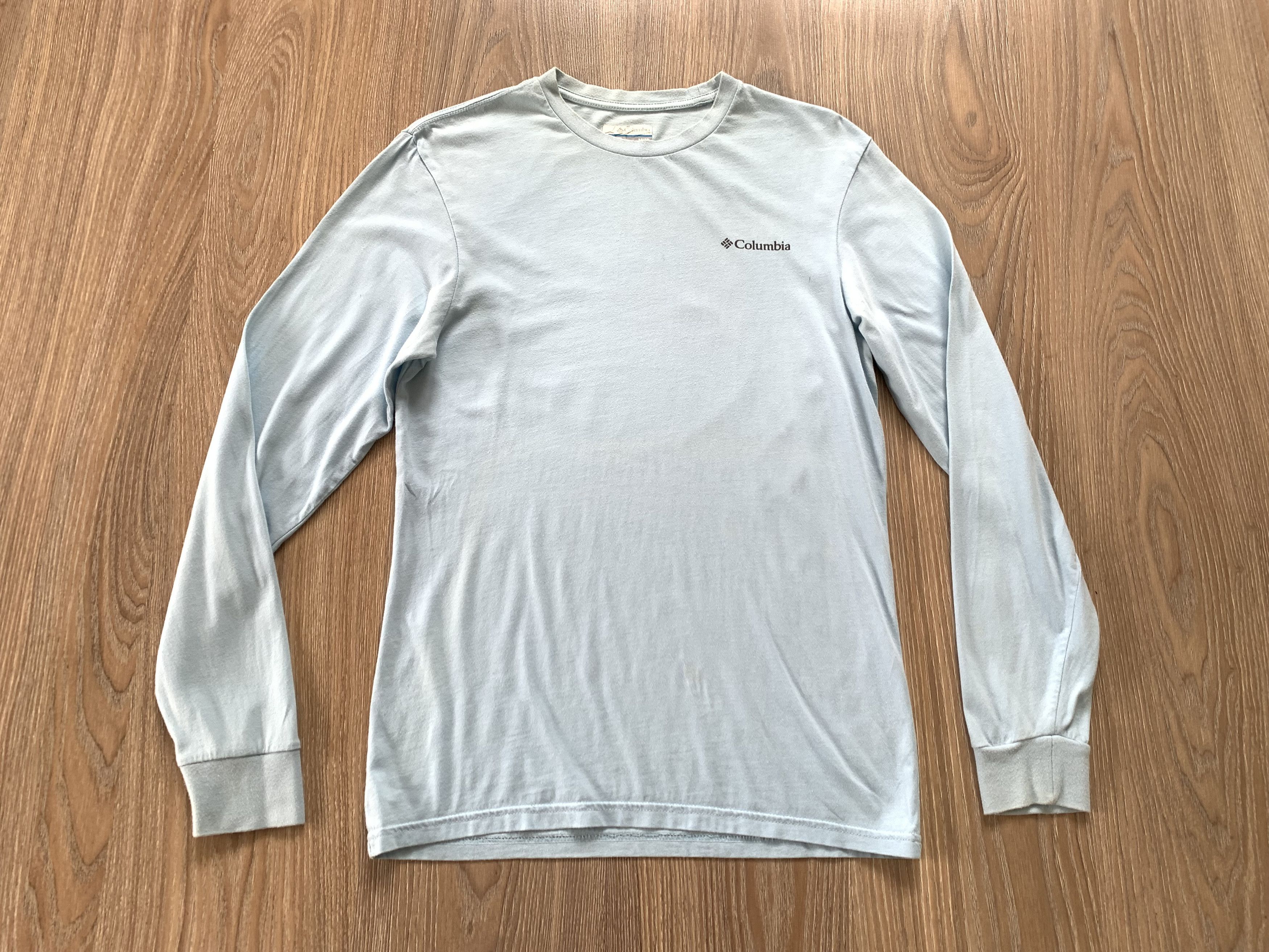 Columbia Columbia Light Blue Graphic Long Sleeve T-Shirt Size US XS / EU 42 / 0 - 2 Thumbnail