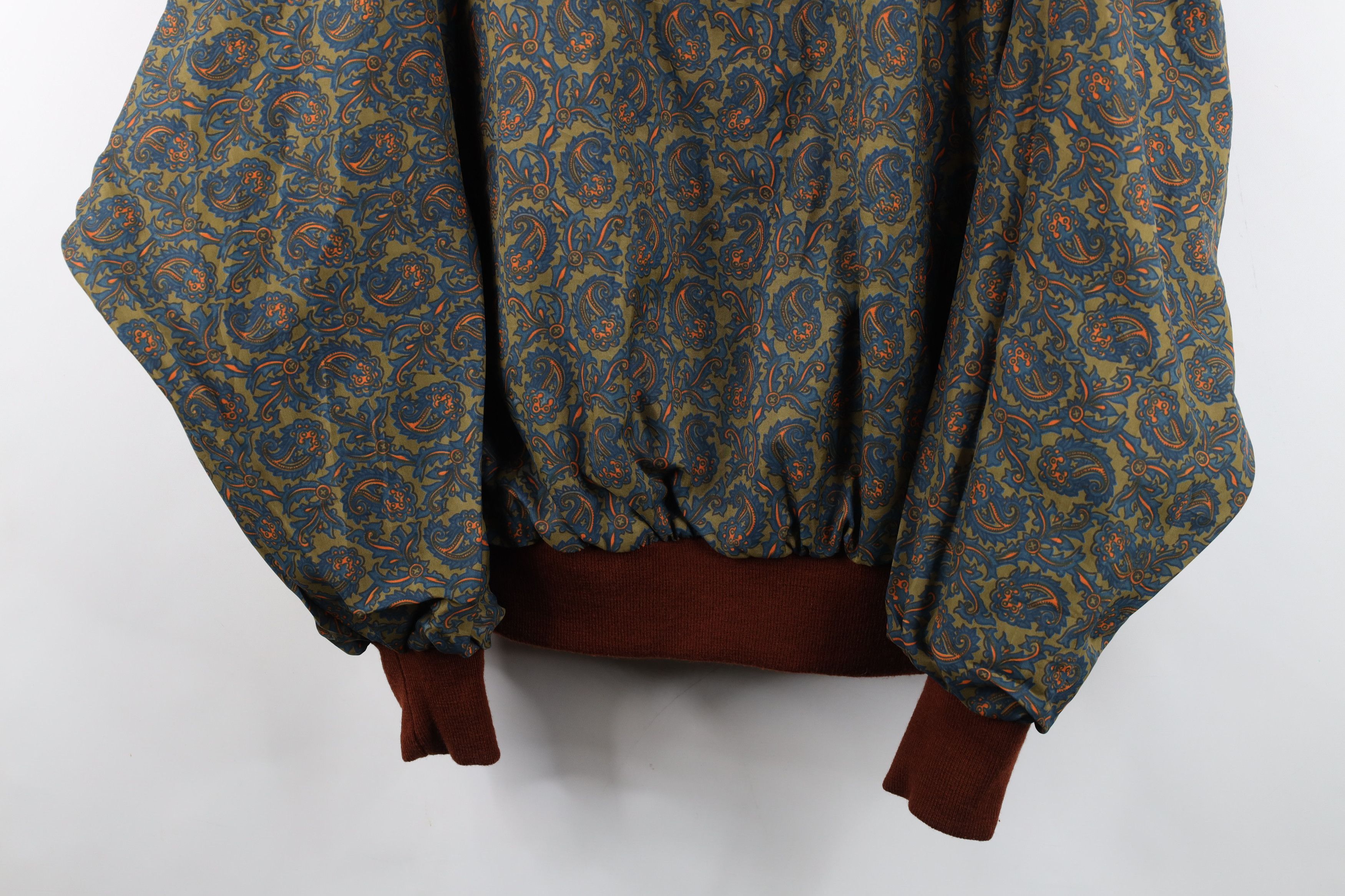 Vintage Vintage 90s Streetwear Reversible Suede Leather Silk Jacket Size US S / EU 44-46 / 1 - 14 Thumbnail